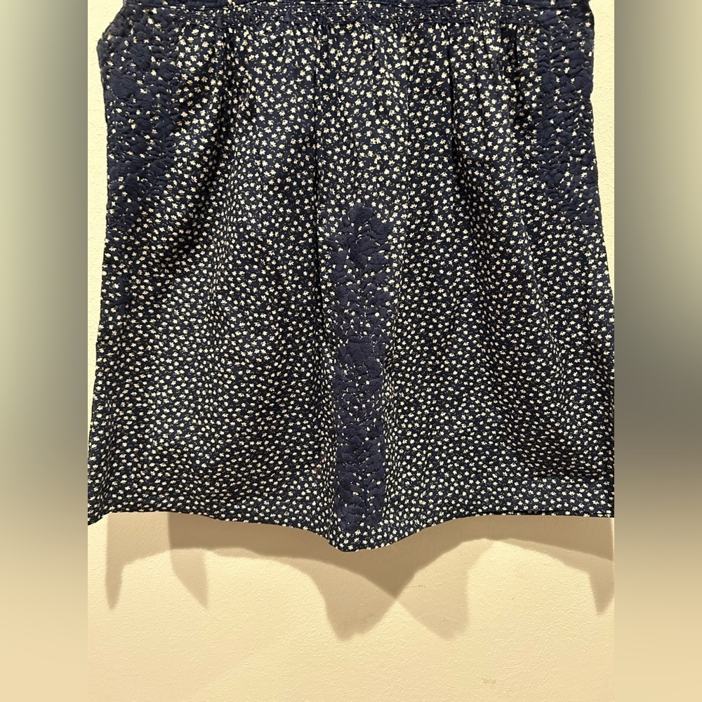 MI GOLONDRINA MÉXICO Navy and White Floral Top / Size XS / - Picture 3 of 7